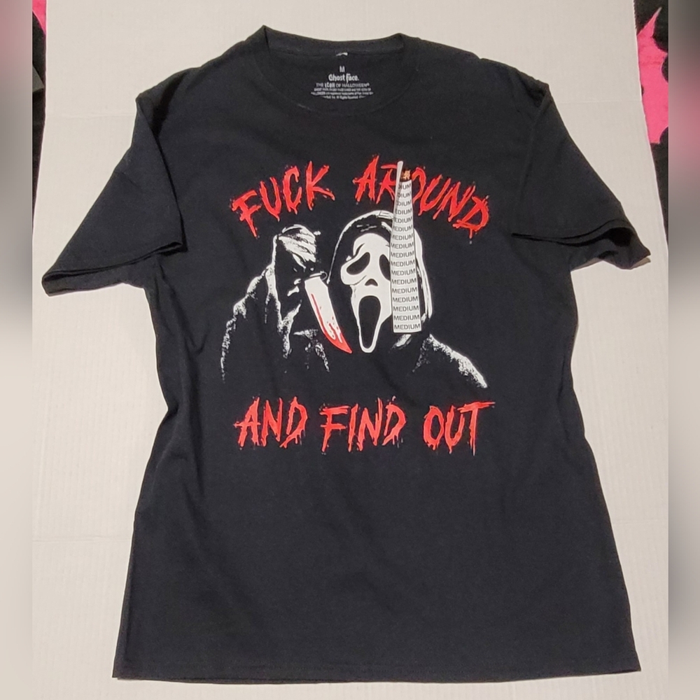 Ghostface ~ Fk Around And Find Out Top NWT